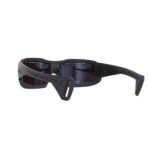 LiP Typhoon Matt Black Pacific Blue Lenses