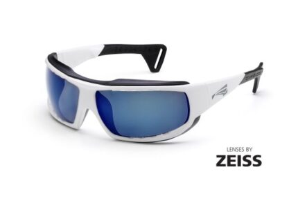 LiP Typhoon White - Zeiss PA Polarized Gun Blue Lenses