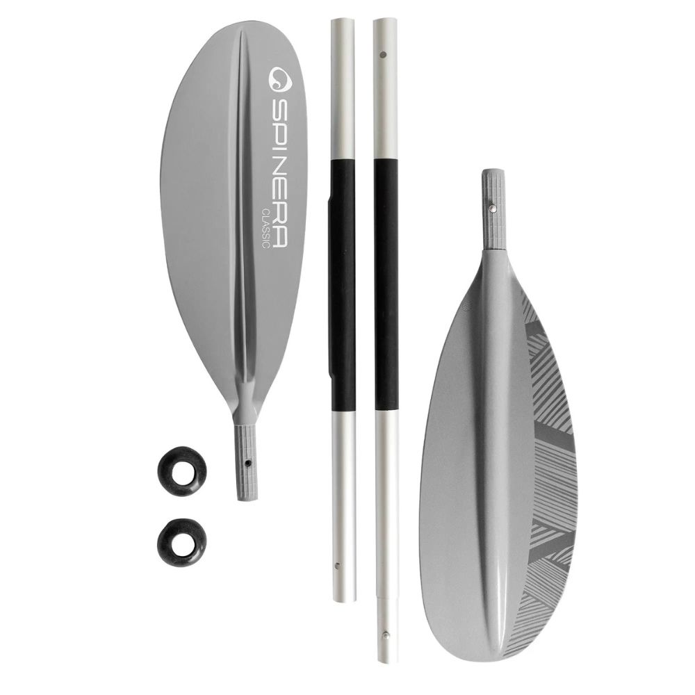 Spinera Kayak Paddle Classic Grey Alu 4Pc 230cm