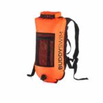 Buddyswim Dry Bag Backpack Swim Buoy Orange