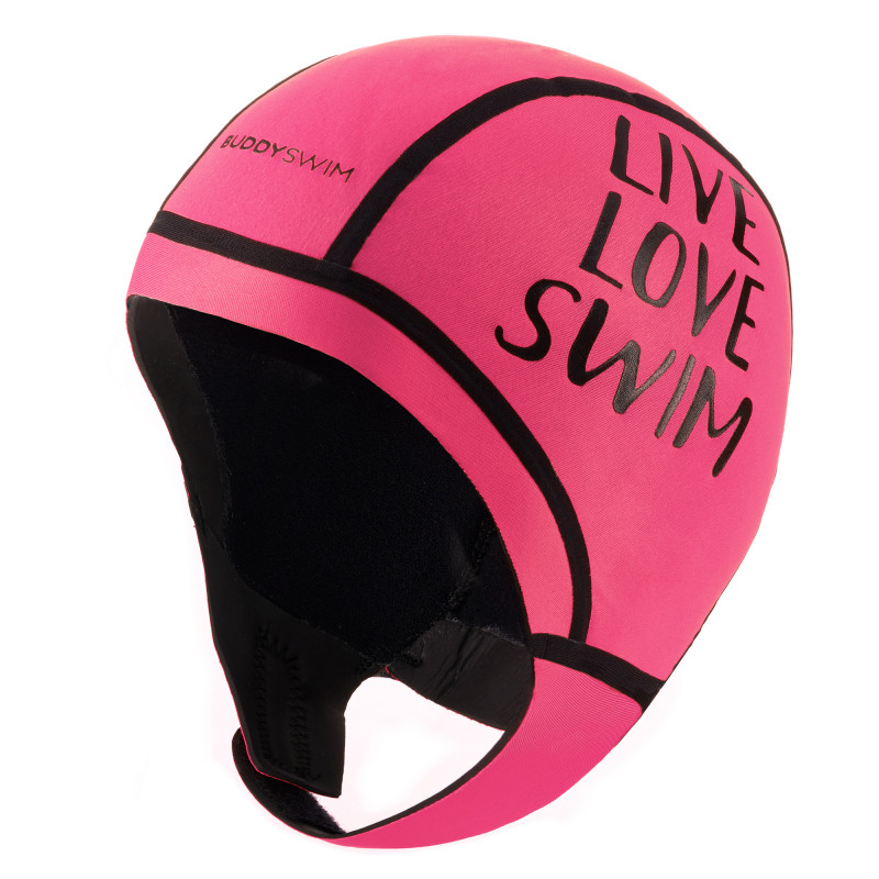 Neoprene Cap Buddyswim Trilaminate Warmth 2.5mm, Pink