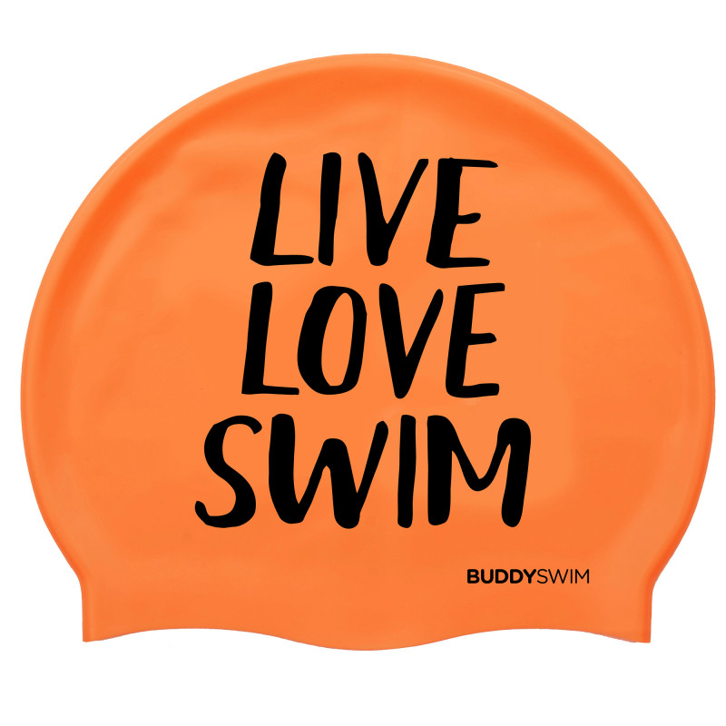 Buddyswim Silicone Swim Cap LLS