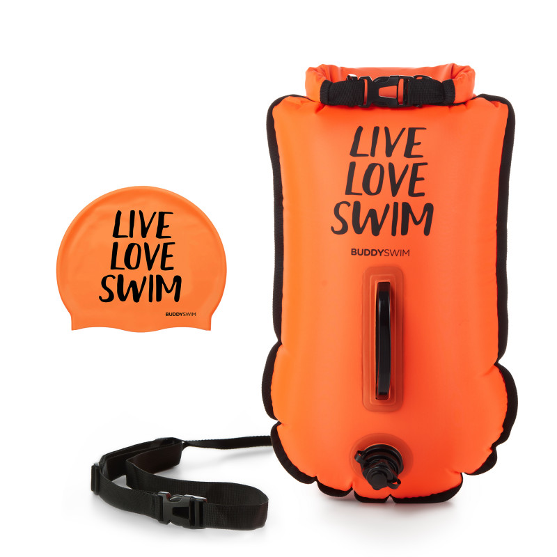 Drybag BuddySwim LLS 20lt Buoy, Orange