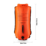 Drybag BuddySwim Smartphone Buoy, Orange