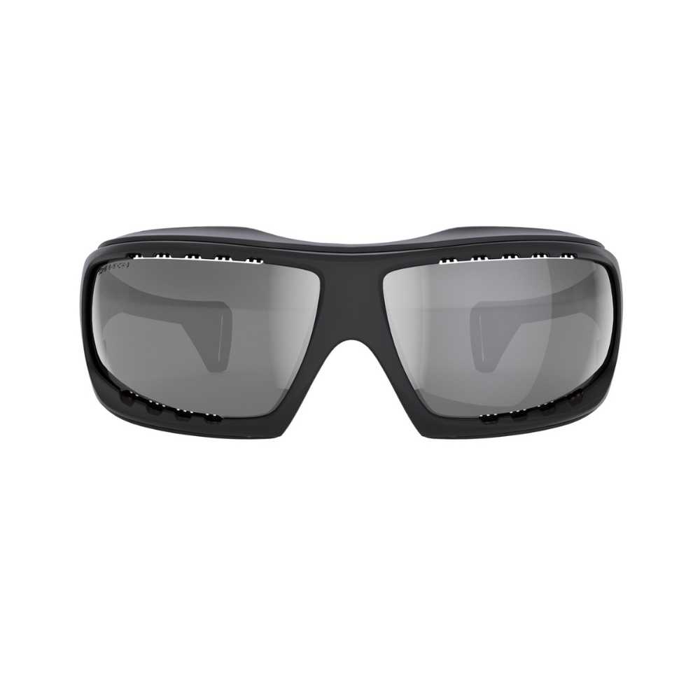 LiP Typhoon Matt Black/Black Frame NXT Photochromic Anti Fog Smoke MLV Silver