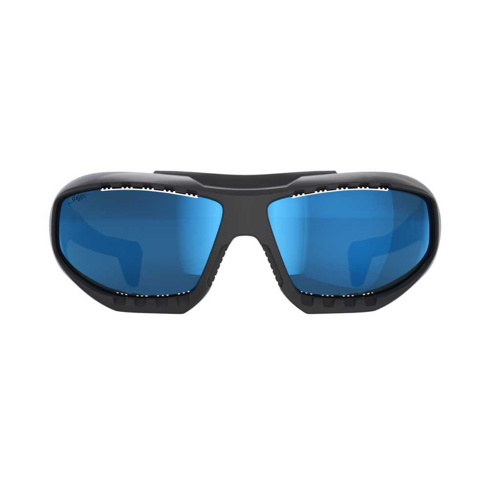 LiP Surge Matt Black/Black Frame PC Polarized Levante ML Blue Smoke Anti Fog