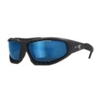 LiP Surge Matt Black/Black Frame PC Polarized Levante ML Blue Smoke Anti Fog