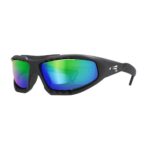 LiP Surge Matt Black/Black Frame PC Polarized Levante ML Green Brown