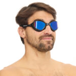 Swim Goggles Buddyswim OzeanX Black/Blue Mirror