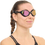 Swim Goggles Buddyswim OzeanX Black/Iridium Mirror