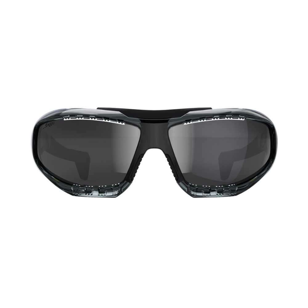 LiP Surge Gloss Trans Grey/Black PC Polarized Levanté Series Chroma Smoke