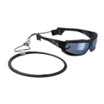 LiP Typhoon Gloss Black/Black Frame Zeiss PA Polarized Super Blue Violet