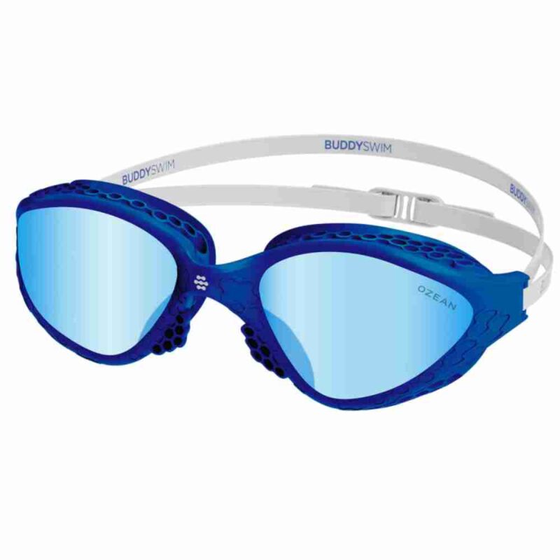 Swim Goggles Buddyswim Ozean Navy-White/Light Blue