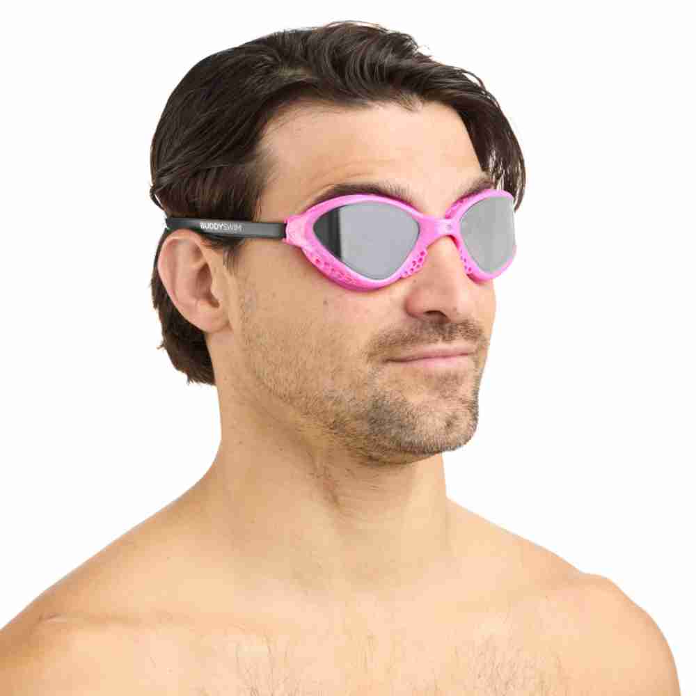 25125511-Action 2 Swim Goggles Buddyswim Ozean Pink-Black/Smoke