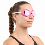 Swim Goggles Buddyswim OzeanX Pink-White/Iridium Mirror